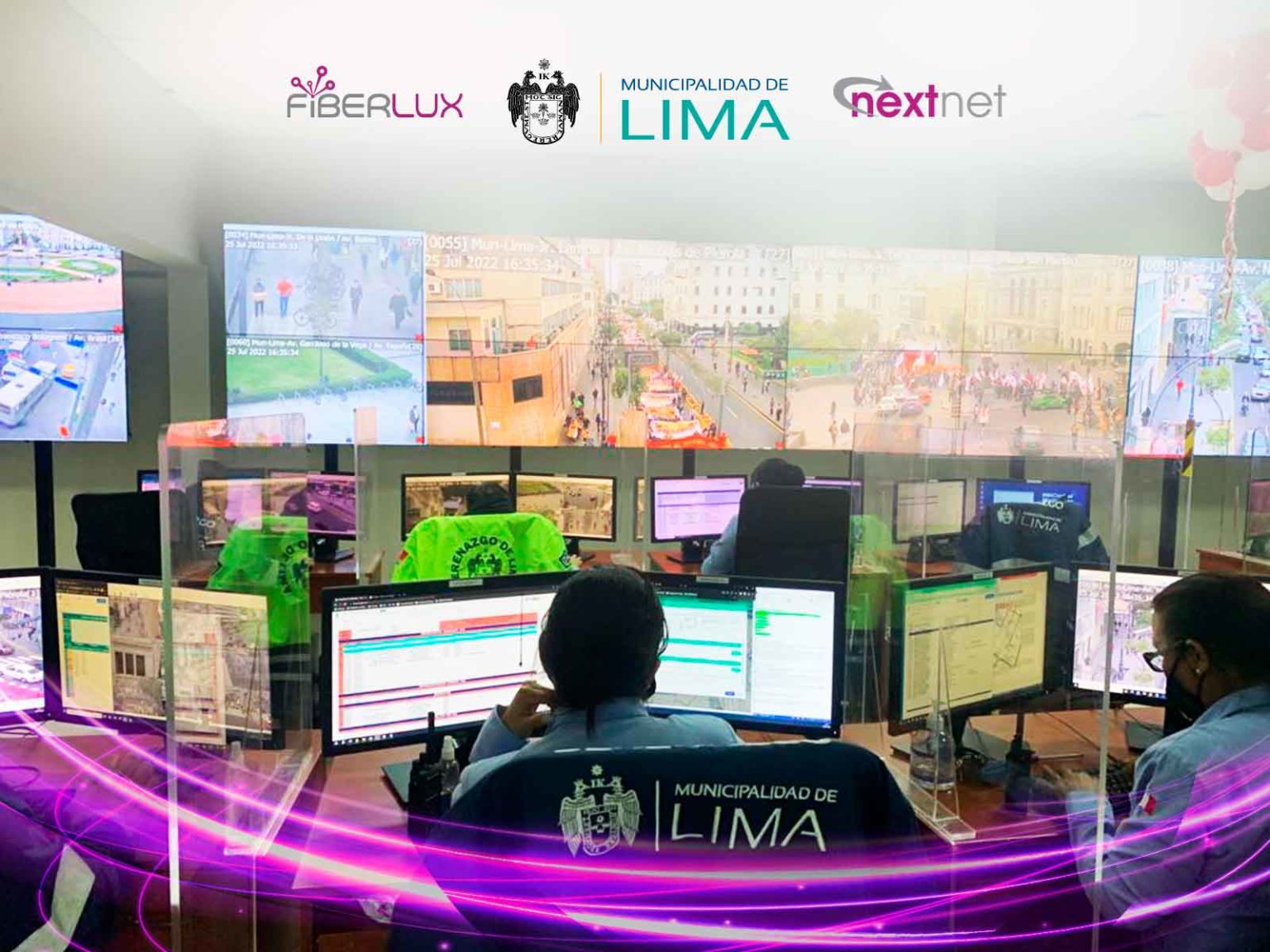 La Municipalidad Metropolitana De Lima Integrará Las Centrales De Video Vigilancia De Los 42 0872