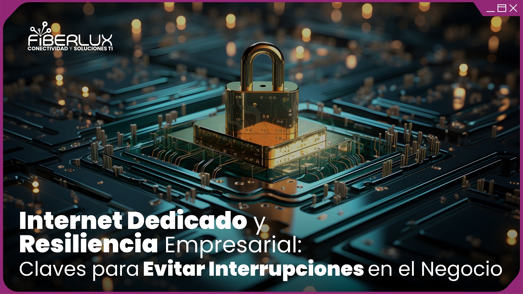 internet deedicado para continuidad de las cosas